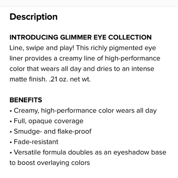 NIB AVON FMG GEL EYELINER IN TORNADO - Picture 5 of 6